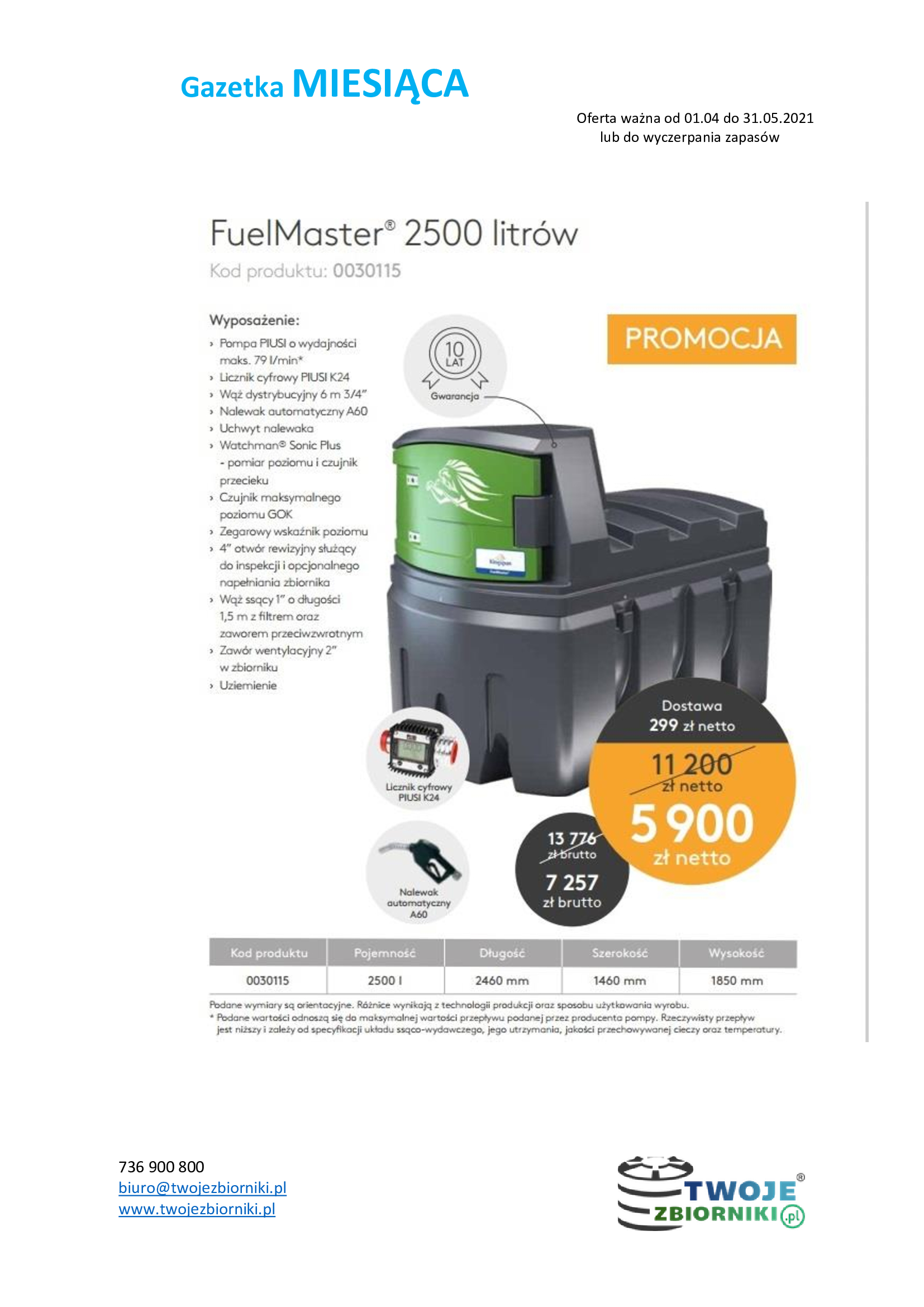 Gazetka miesiąca Diesel
