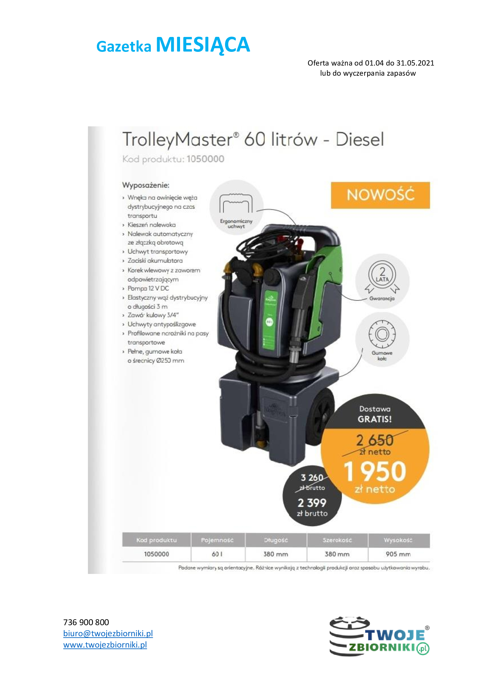 Gazetka miesiąca Diesel